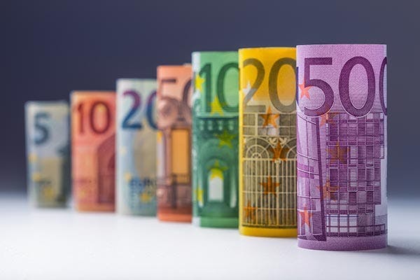 kaikki euron setelit 